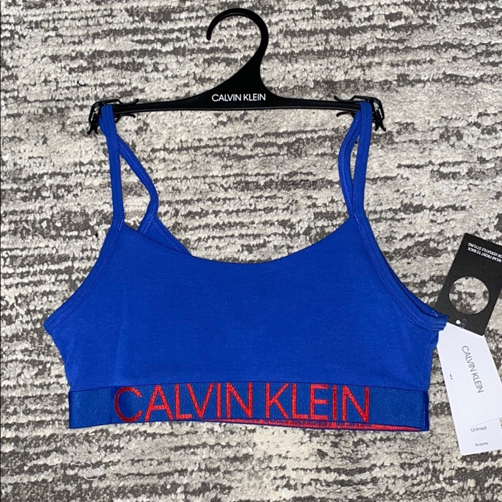NWT CALVIN KLEIN STATEMENT 1981 BRALETTE